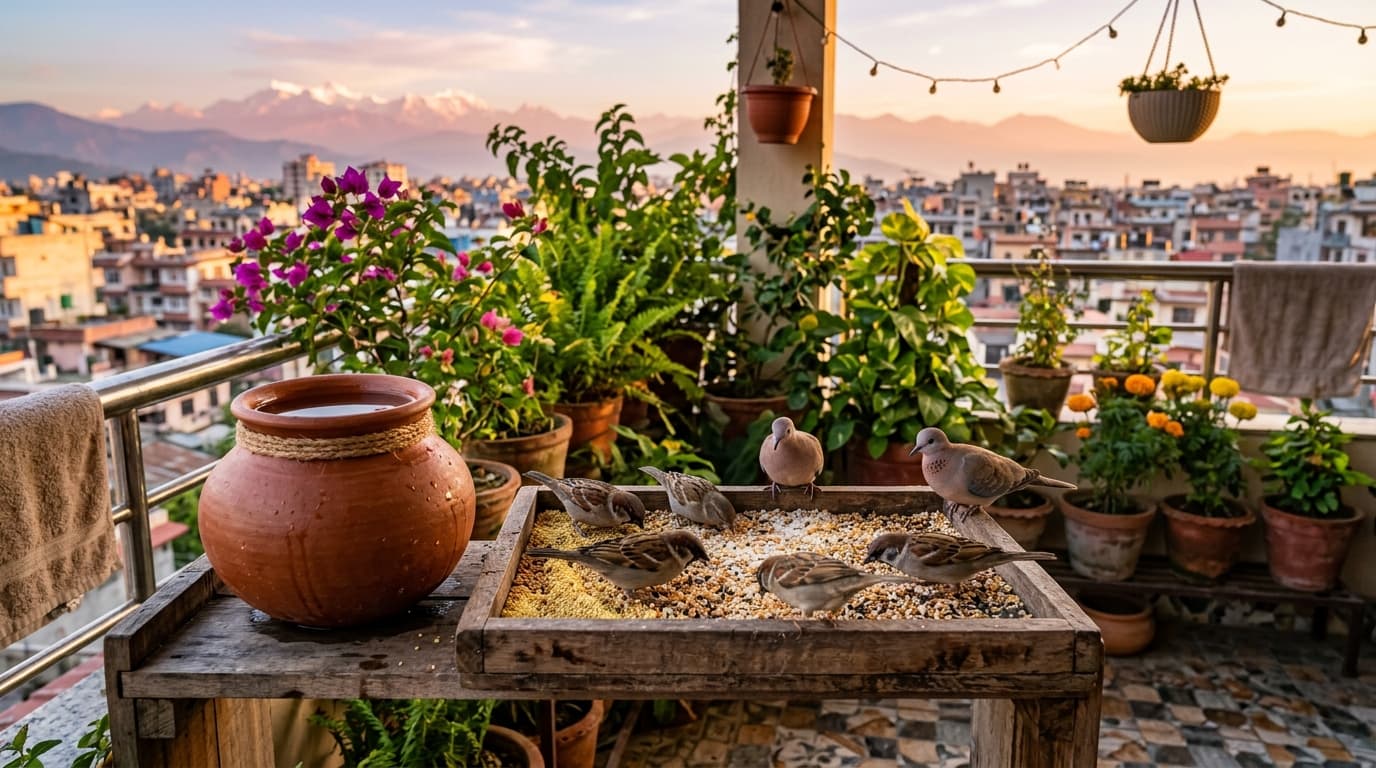 Bird Feeding in Urban Areas: Overcoming Concrete Jungle Challenges