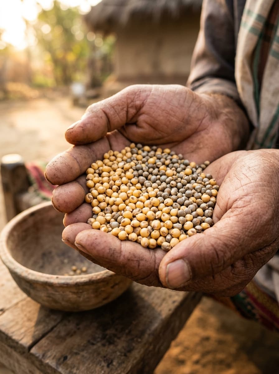 Golden Jowar Grain Inset